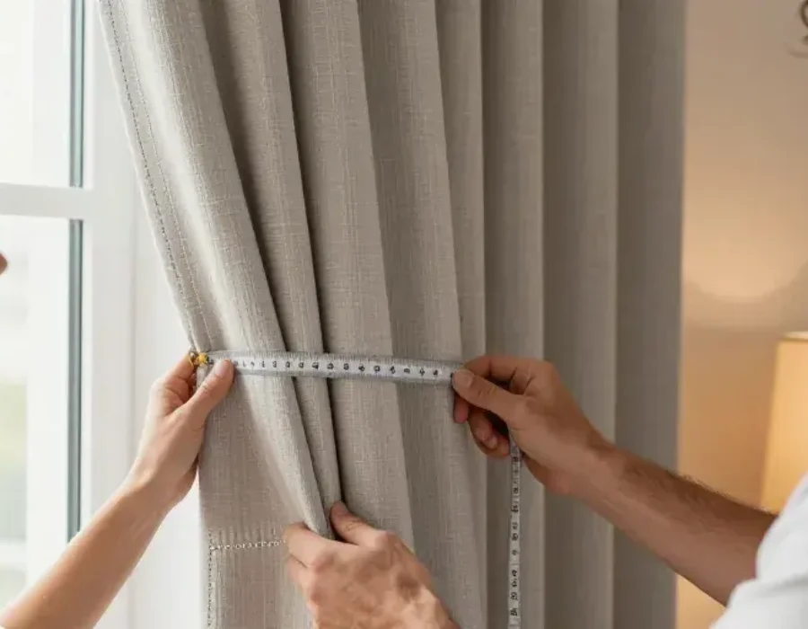 Quelle largeur de rideau pour une fenêtre de 120 cm : le choix