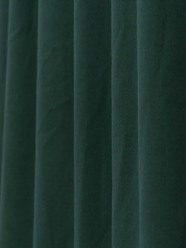 photo zoom sur rideau acoustique vert